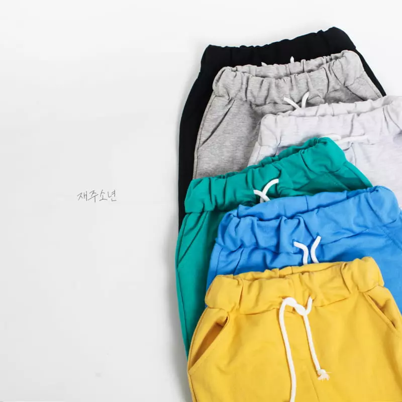 Witty Boy - Korean Children Fashion - #childrensboutique - Spring Jogger Pants