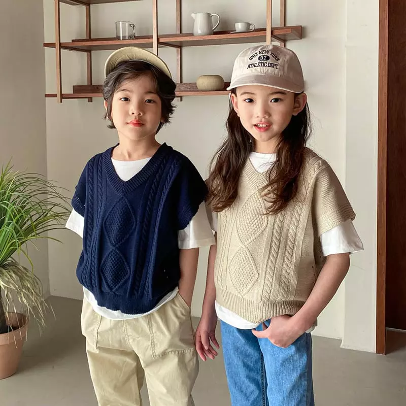 Witty Boy - Korean Children Fashion - #childrensboutique - Marni Vest - 10