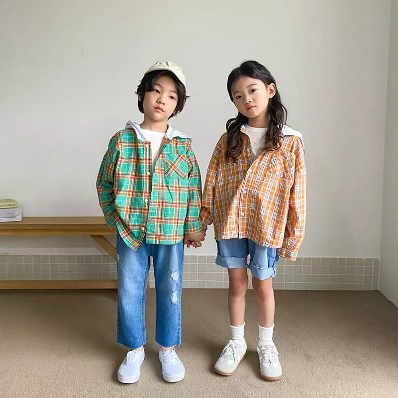 Witty Boy - Korean Children Fashion - #childrensboutique - Pom Pom Hoody Shirt - 3