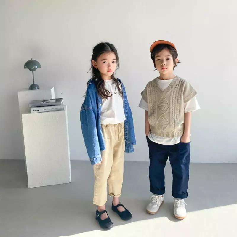 Witty Boy - Korean Children Fashion - #designkidswear - Marni Vest - 11