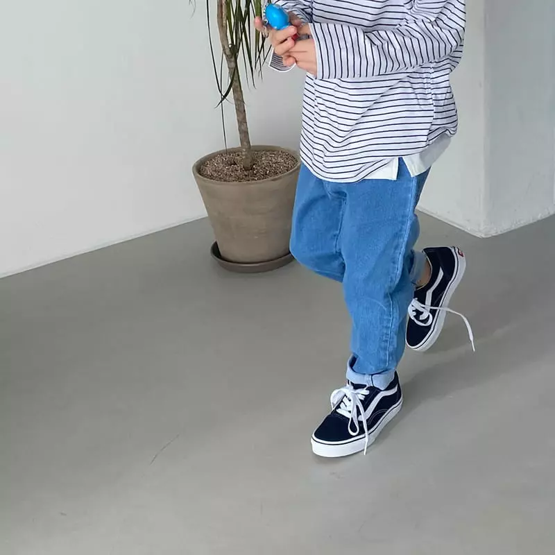 Witty Boy - Korean Children Fashion - #discoveringself - Multi Stripes Tee - 10