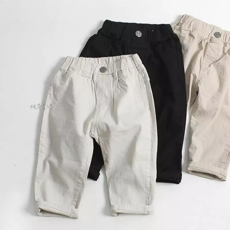 Witty Boy - Korean Children Fashion - #fashionkids - Good Cotton Pants - 2