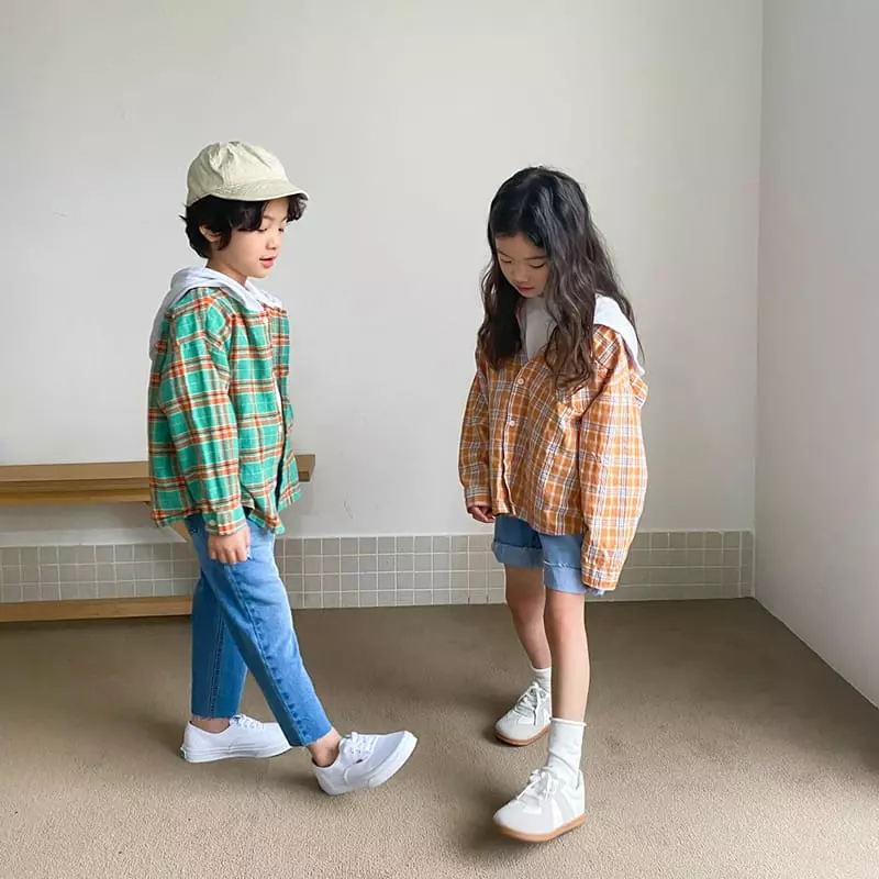 Witty Boy - Korean Children Fashion - #fashionkids - Pom Pom Hoody Shirt - 6