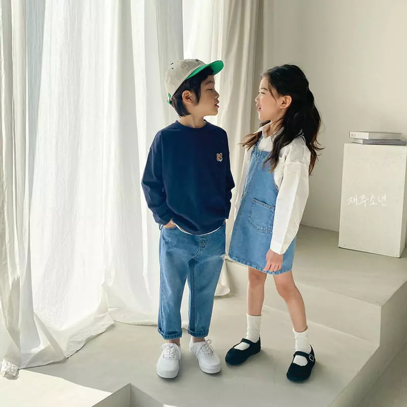 Witty Boy - Korean Children Fashion - #kidsshorts - Momo Overall - 11