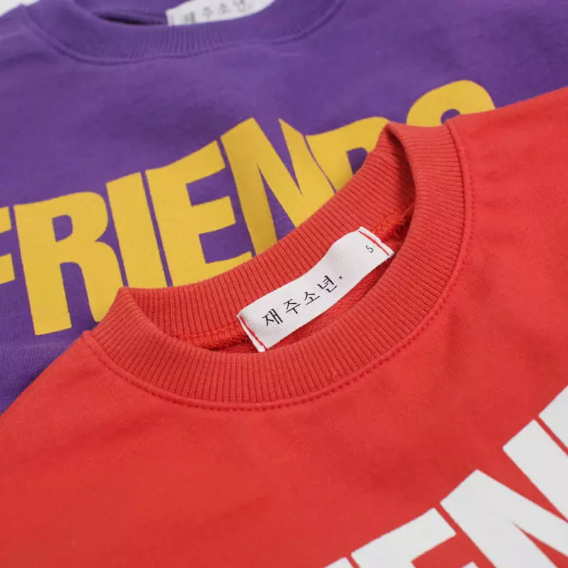 Witty Boy - Korean Children Fashion - #kidsstore - Friends Sweatshirt - 2