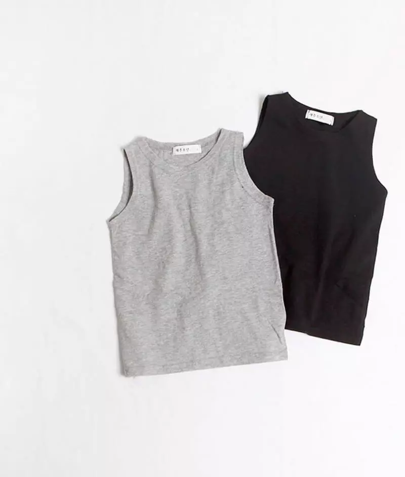 Witty Boy - Korean Children Fashion - #kidzfashiontrend - Inner Sleeveless - 2