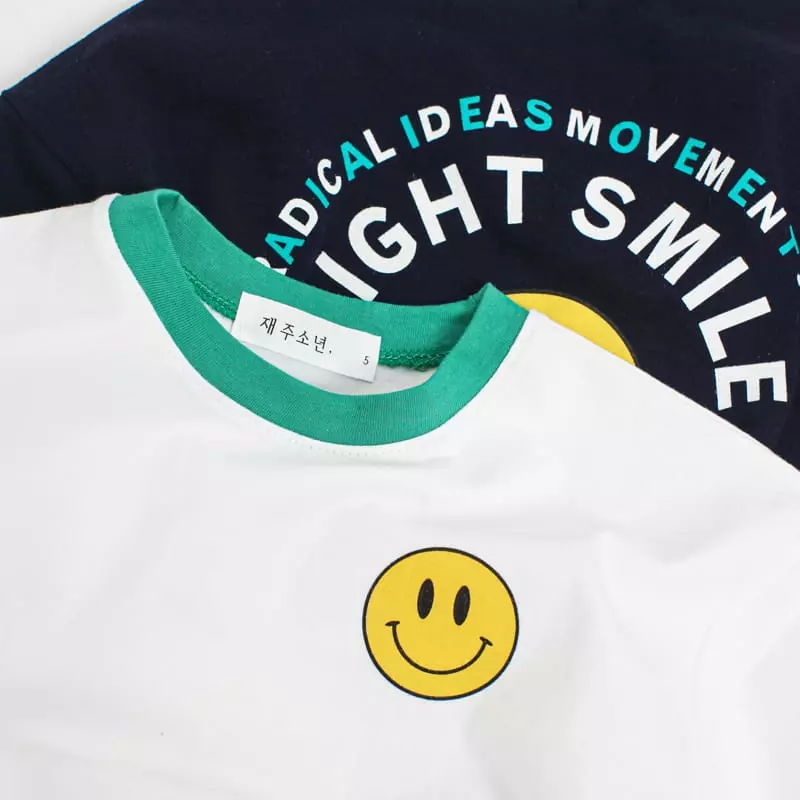 Witty Boy - Korean Children Fashion - #kidzfashiontrend - Smile Tee - 3