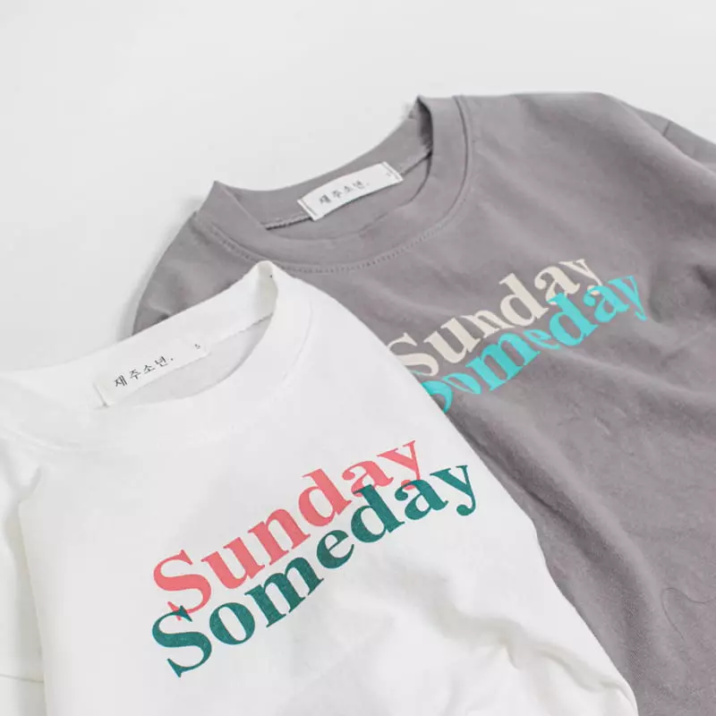 Witty Boy - Korean Children Fashion - #kidzfashiontrend - Sunday Tee