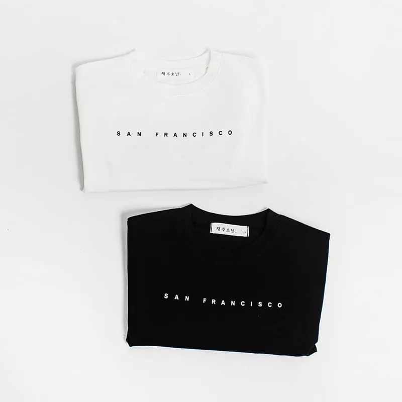Witty Boy - Korean Children Fashion - #littlefashionista - San Francisco Tee - 2