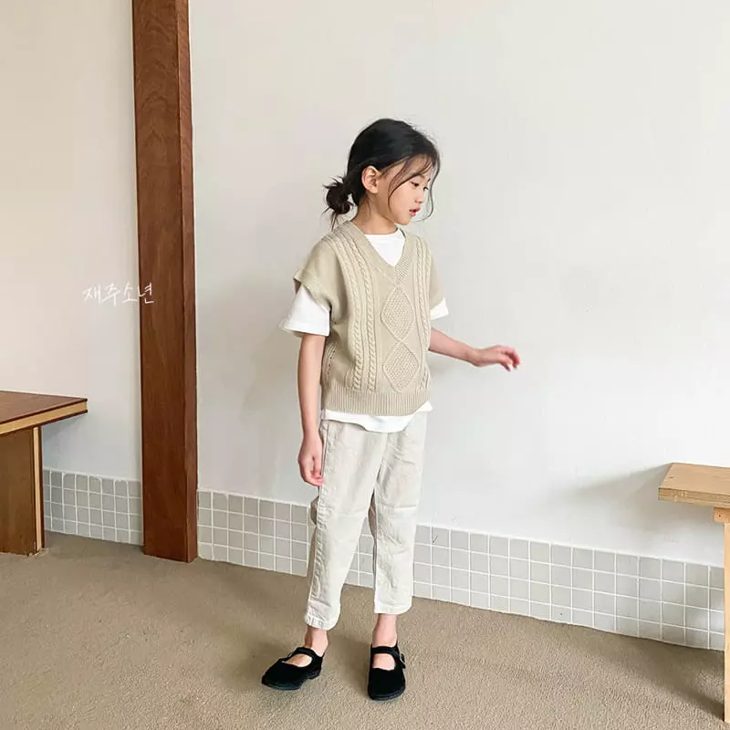 Witty Boy - Korean Children Fashion - #littlefashionista - Marni Vest - 2
