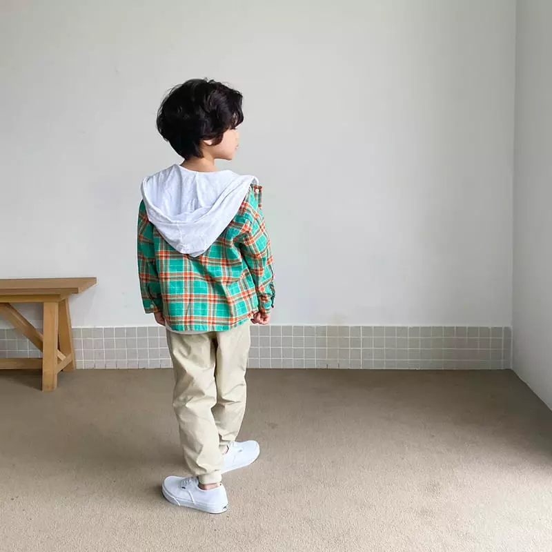 Witty Boy - Korean Children Fashion - #littlefashionista - Pom Pom Hoody Shirt - 11