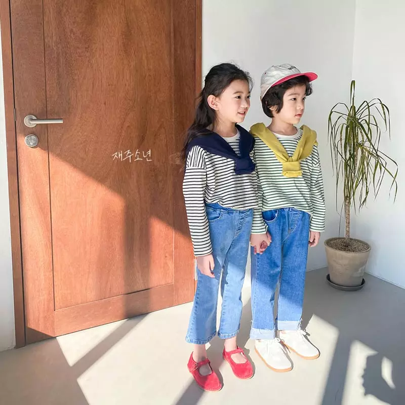 Witty Boy - Korean Children Fashion - #littlefashionista - My Mind Jeans - 4