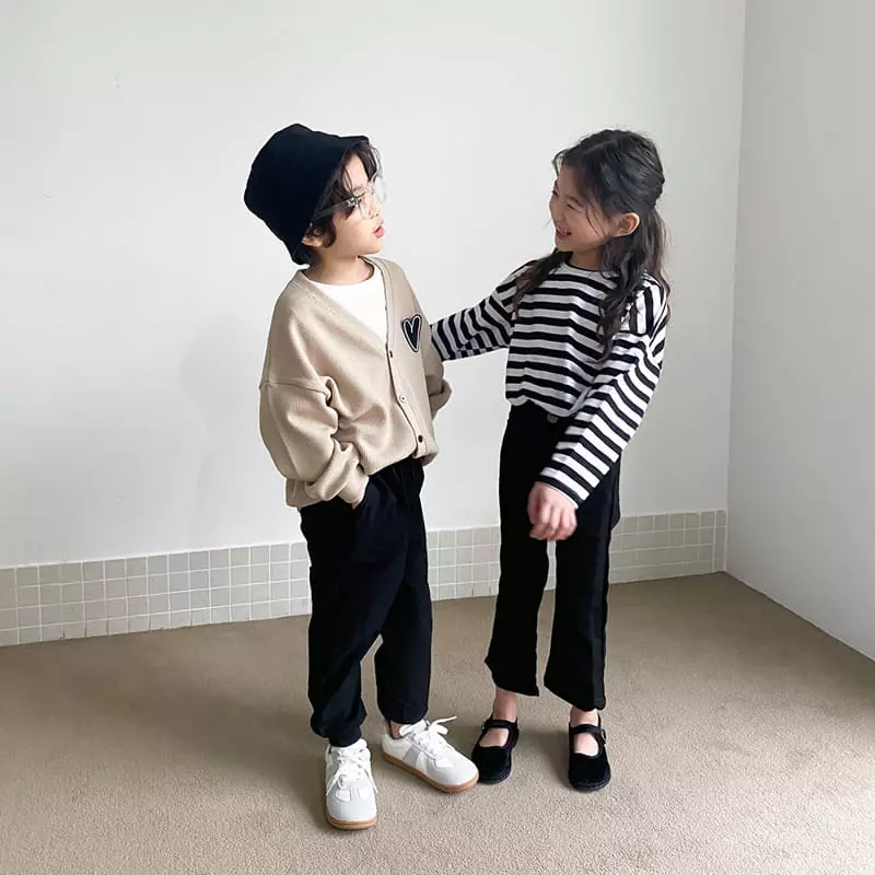 Witty Boy - Korean Children Fashion - #magicofchildhood - Multi Stripes Tee