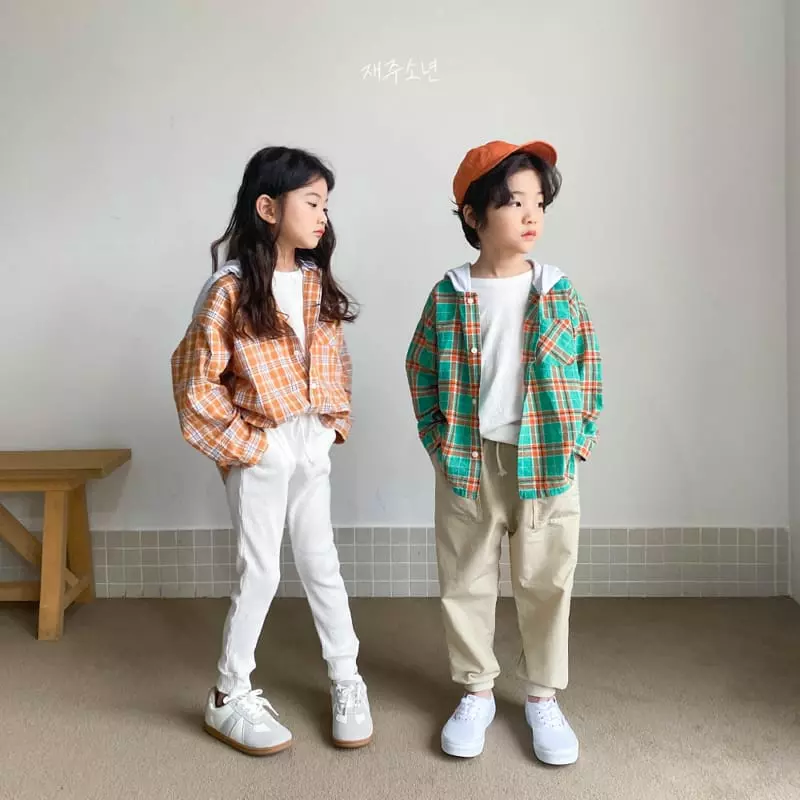Witty Boy - Korean Children Fashion - #magicofchildhood - Pom Pom Hoody Shirt - 12