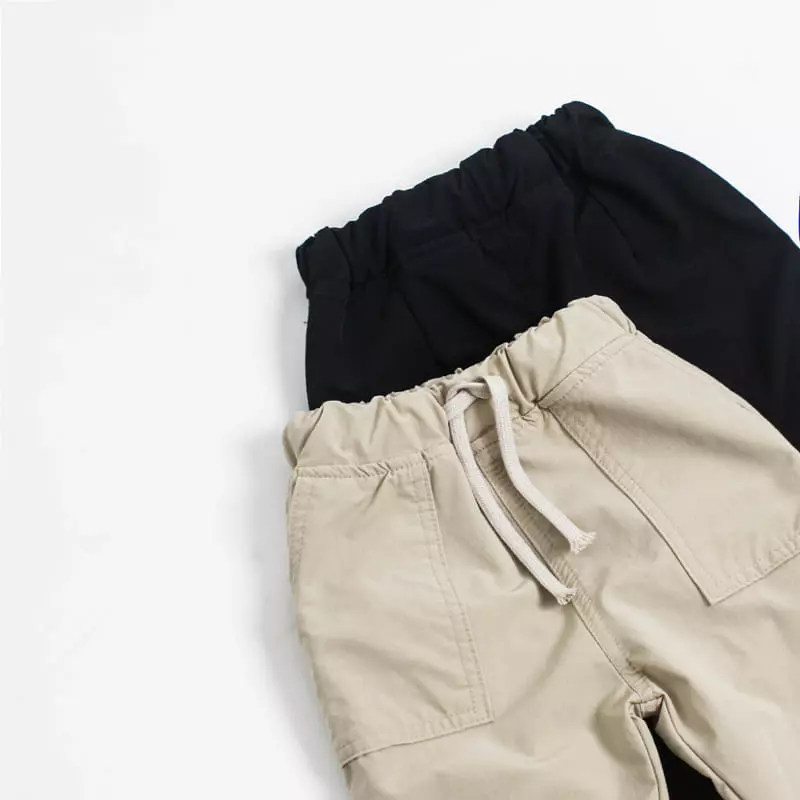 Witty Boy - Korean Children Fashion - #minifashionista - Caramel Jogger Pants - 2