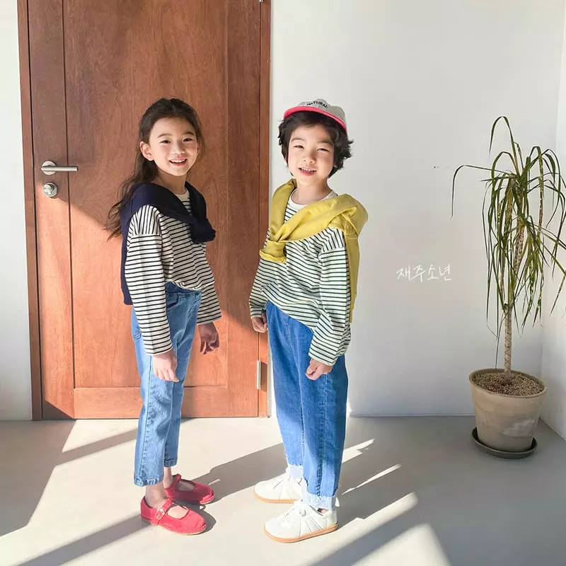 Witty Boy - Korean Children Fashion - #minifashionista - My Mind Jeans - 5
