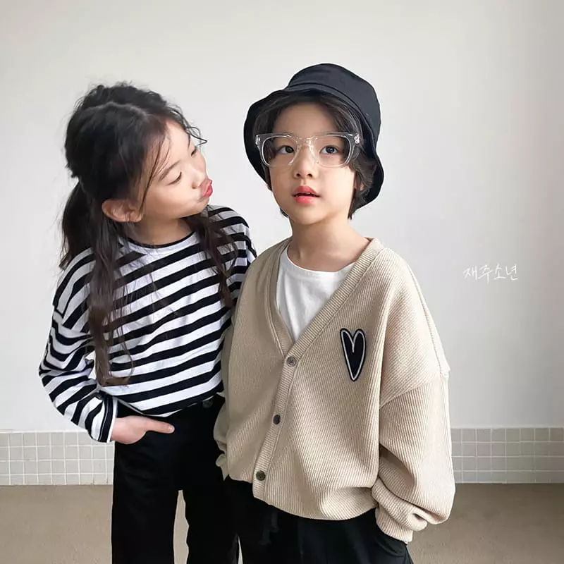 Witty Boy - Korean Children Fashion - #minifashionista - Multi Stripes Tee - 2