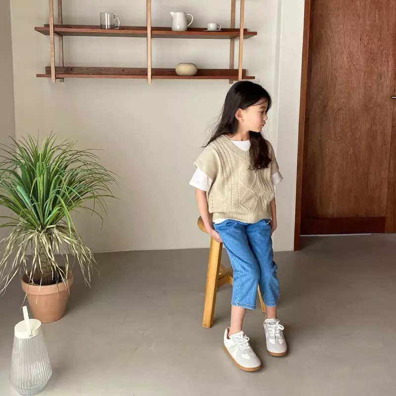 Witty Boy - Korean Children Fashion - #prettylittlegirls - Marni Vest - 5
