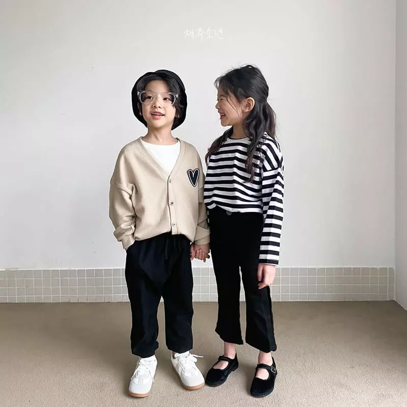 Witty Boy - Korean Children Fashion - #prettylittlegirls - Multi Stripes Tee - 3