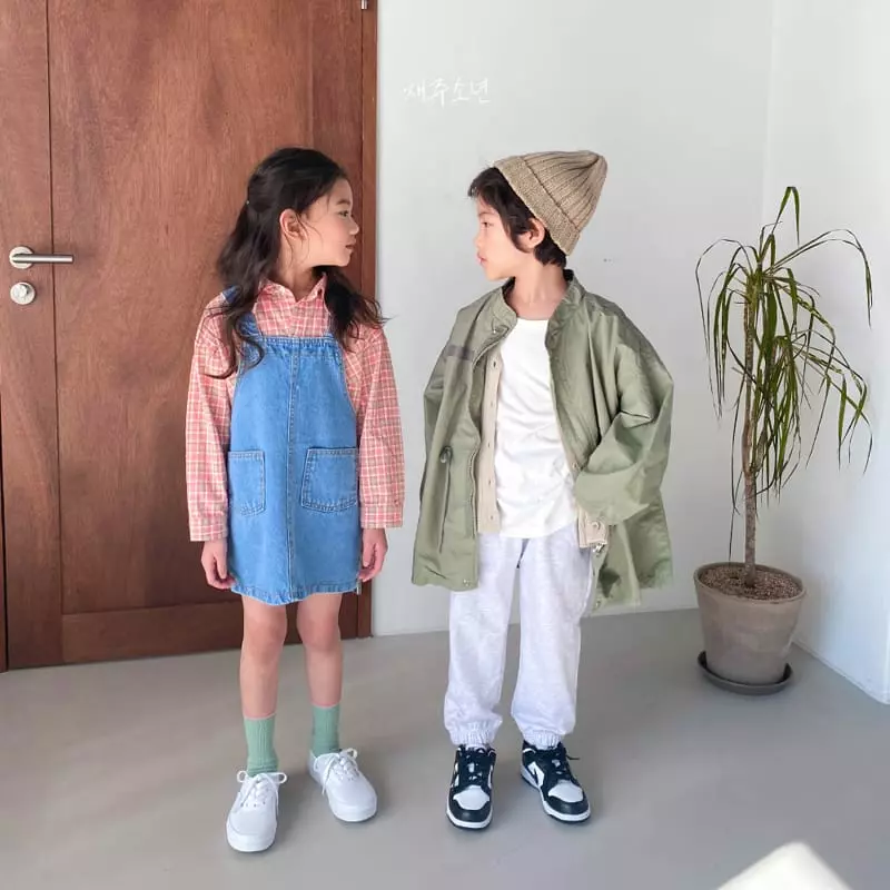 Witty Boy - Korean Children Fashion - #stylishchildhood - Momo Overall - 5
