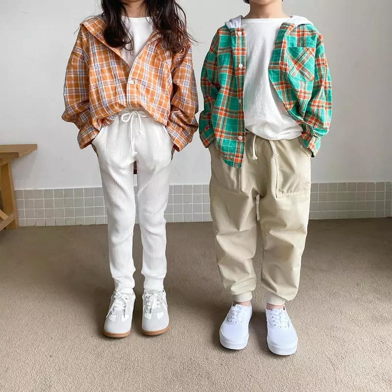 Witty Boy - Korean Children Fashion - #toddlerclothing - Slim Rib Pants - 4