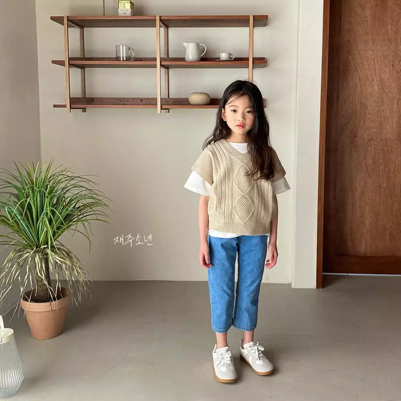 Witty Boy - Korean Children Fashion - #todddlerfashion - Marni Vest - 6