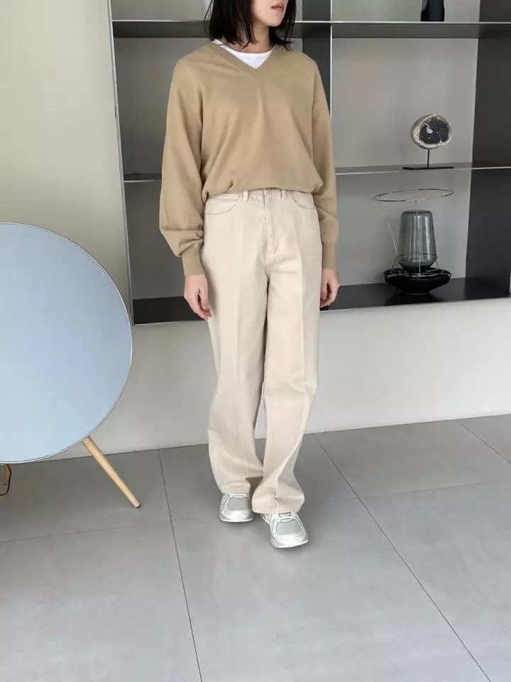Woodsage - Korean Women Fashion - #womensfashion - Pudd Jeans - 4