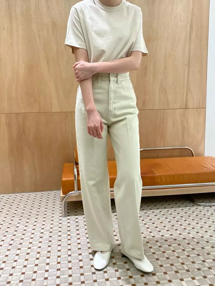 Woodsage - Korean Women Fashion - #momslook - Pudd Jeans - 8