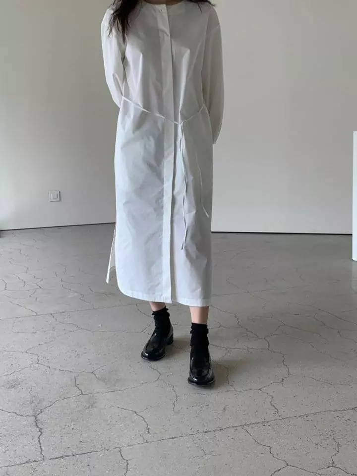 Woodsage - Korean Women Fashion - #momslook - Round One-piece - 2