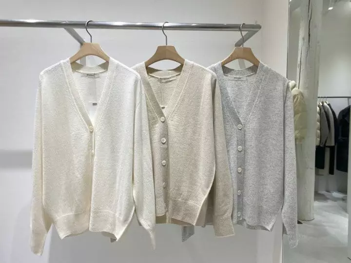 Woodsage - Korean Women Fashion - #vintageinspired - Holga V-neck Cardigan - 6
