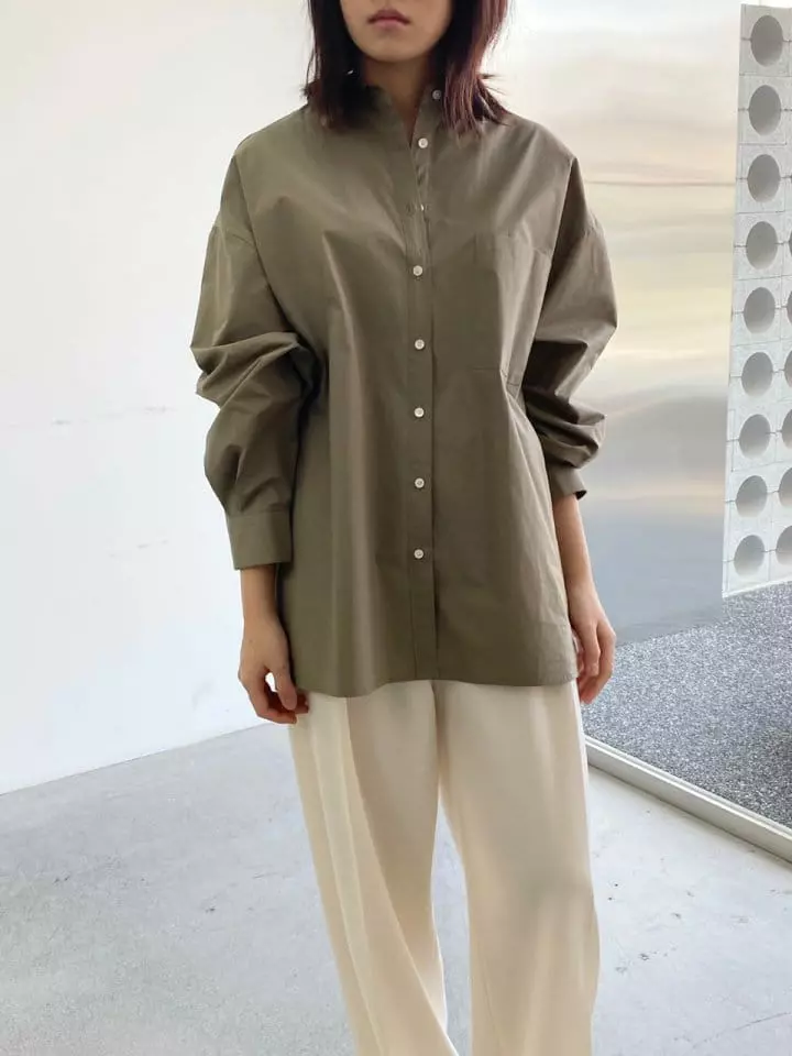 Woodsage - Korean Women Fashion - #womensfashion - Boxy Shirt - 2