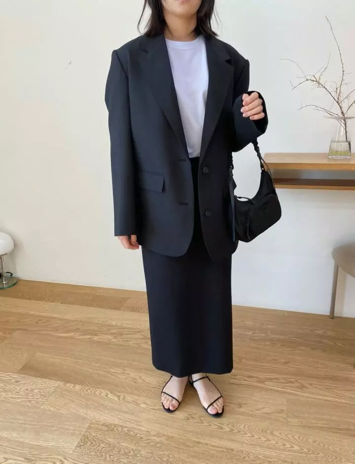 Woodsage - Korean Women Fashion - #womensfashion - Two Button Jacket
