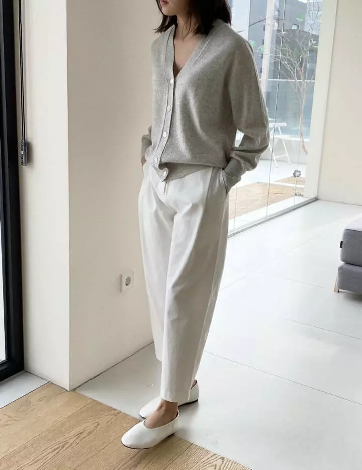 Woodsage - Korean Women Fashion - #womensfashion - Holga V-neck Cardigan