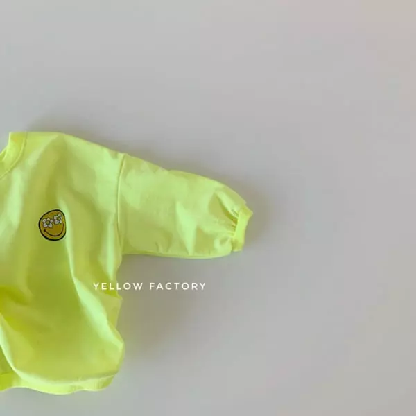 Yellow Factory - Korean Children Fashion - #designkidswear - Flower Smile Top Bottom Set - 9
