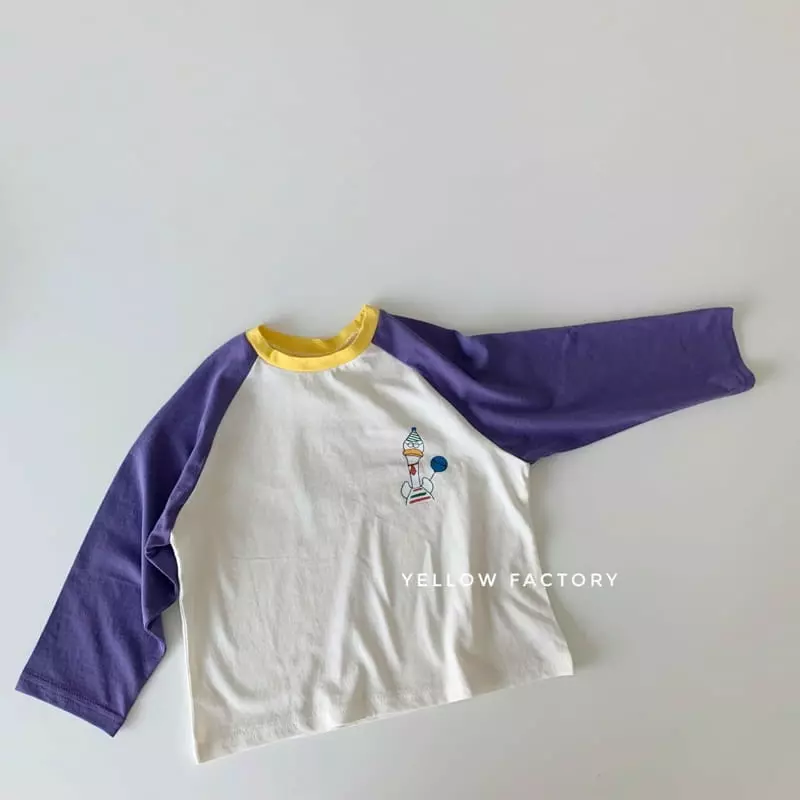 Yellow Factory - Korean Children Fashion - #designkidswear - Raglan Tee 