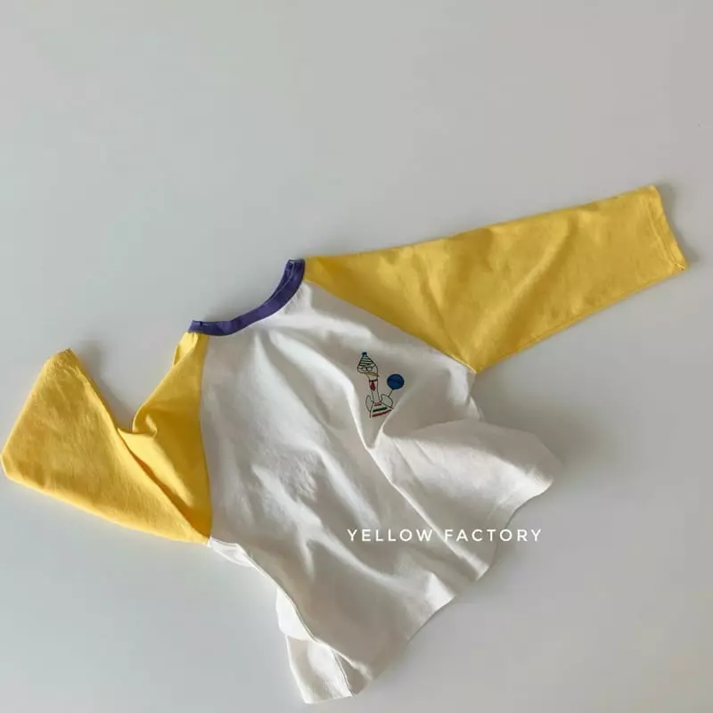 Yellow Factory - Korean Children Fashion - #discoveringself - Raglan Tee  - 2