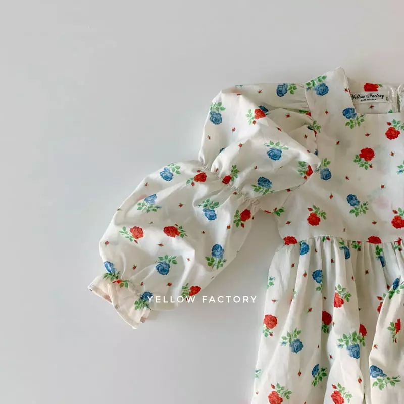 Yellow Factory - Korean Children Fashion - #discoveringself - Perfume One-piece - 4