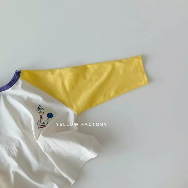 Yellow Factory - Korean Children Fashion - #fashionkids - Raglan Tee  - 3