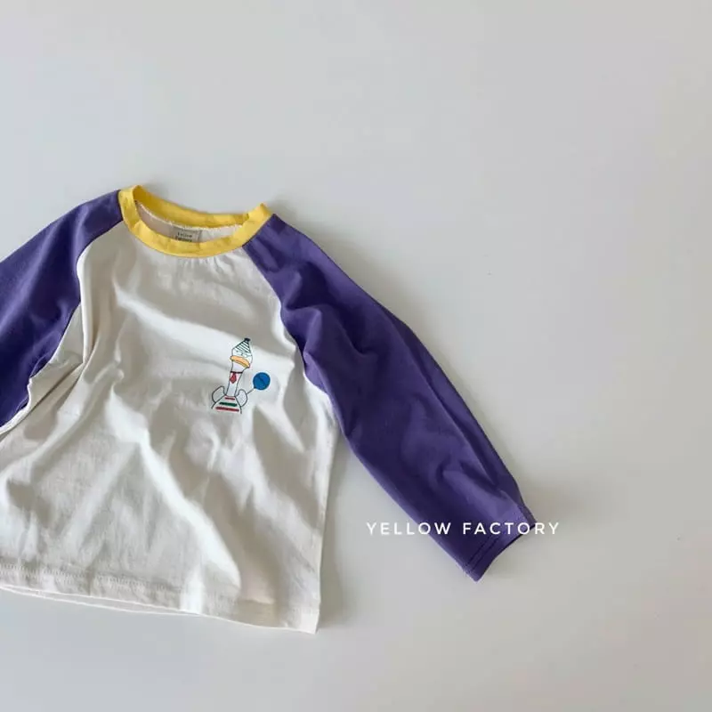 Yellow Factory - Korean Children Fashion - #kidzfashiontrend - Raglan Tee  - 6