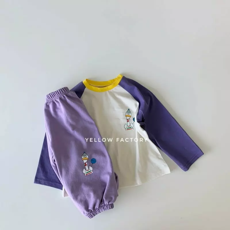Yellow Factory - Korean Children Fashion - #littlefashionista - Raglan Tee  - 8