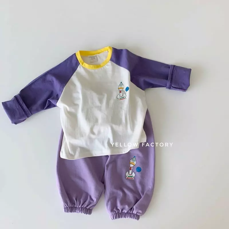 Yellow Factory - Korean Children Fashion - #prettylittlegirls - Raglan Tee  - 11