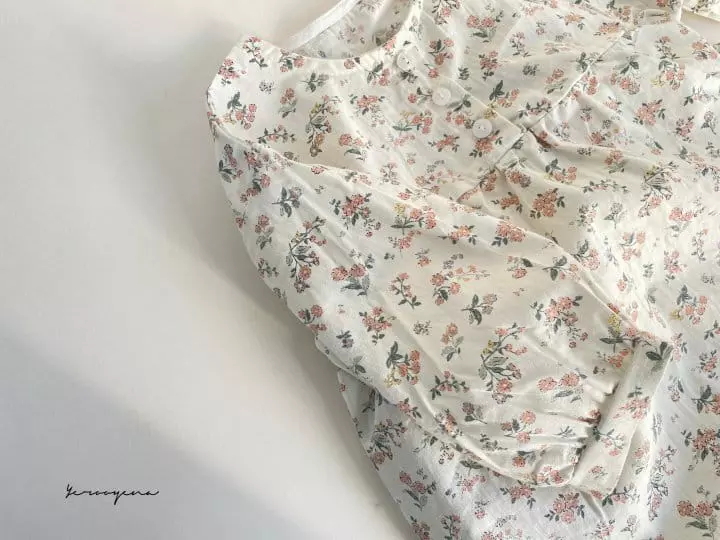 Yerooyena - Korean Children Fashion - #kidsstore - Gamsung Flower Pajama - 7