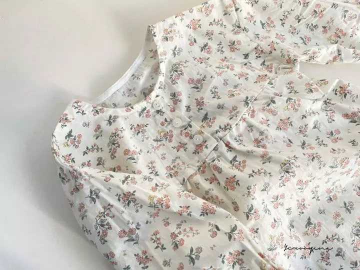 Yerooyena - Korean Children Fashion - #kidzfashiontrend - Gamsung Flower Pajama - 8