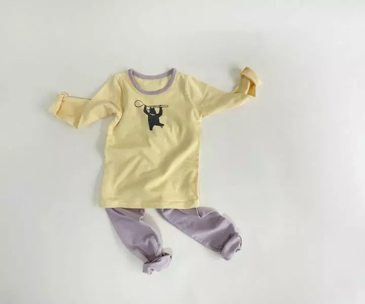 Yerooyena - Korean Children Fashion - #todddlerfashion - Bear Spoon Easywear - 8