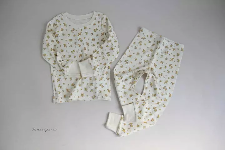 Yerooyena - Korean Children Fashion - #toddlerclothing - Jelly Flower Easywear - 6