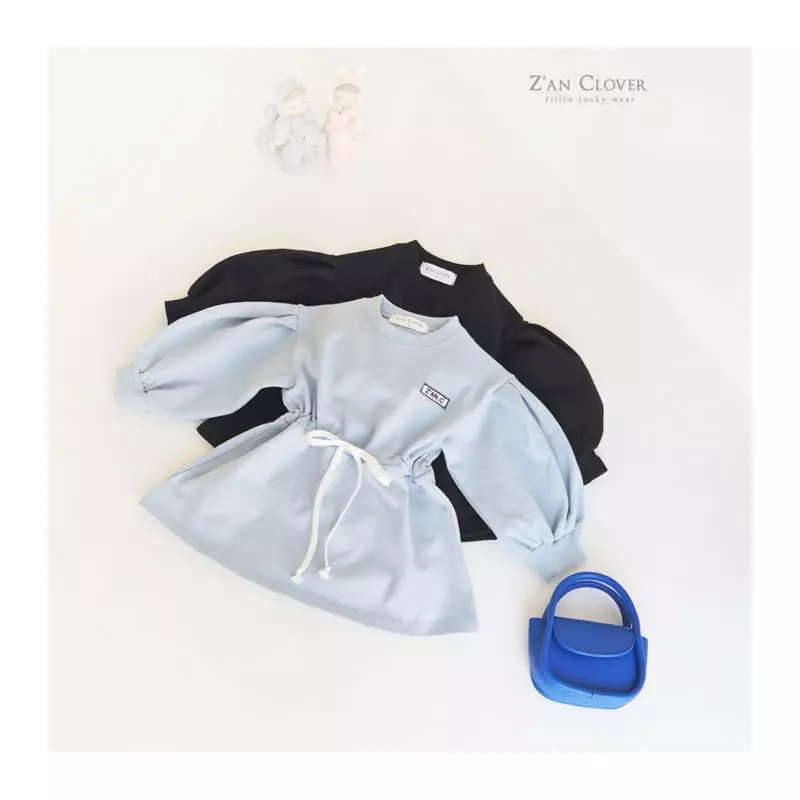 Zan Clover - Korean Children Fashion - #magicofchildhood - Puff One-piece