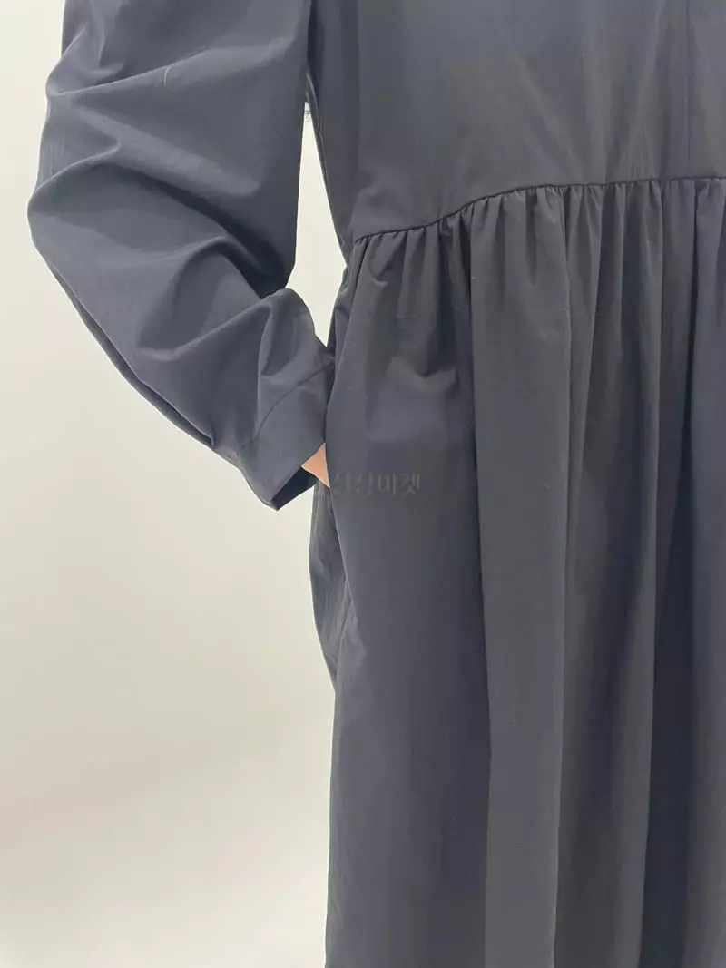 Zipper - Korean Women Fashion - #momslook - Patch One-piece - 3
