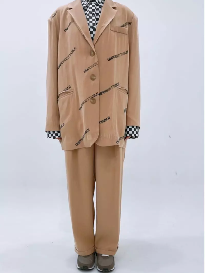 Zipper - Korean Women Fashion - #thatsdarling - Checkerboard Over Fit Shirt - 4