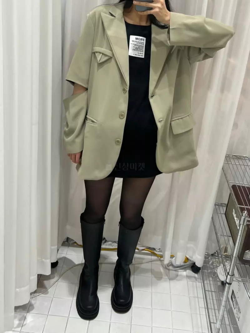Zipper - Korean Women Fashion - #womensfashion - Open Jacket - 4