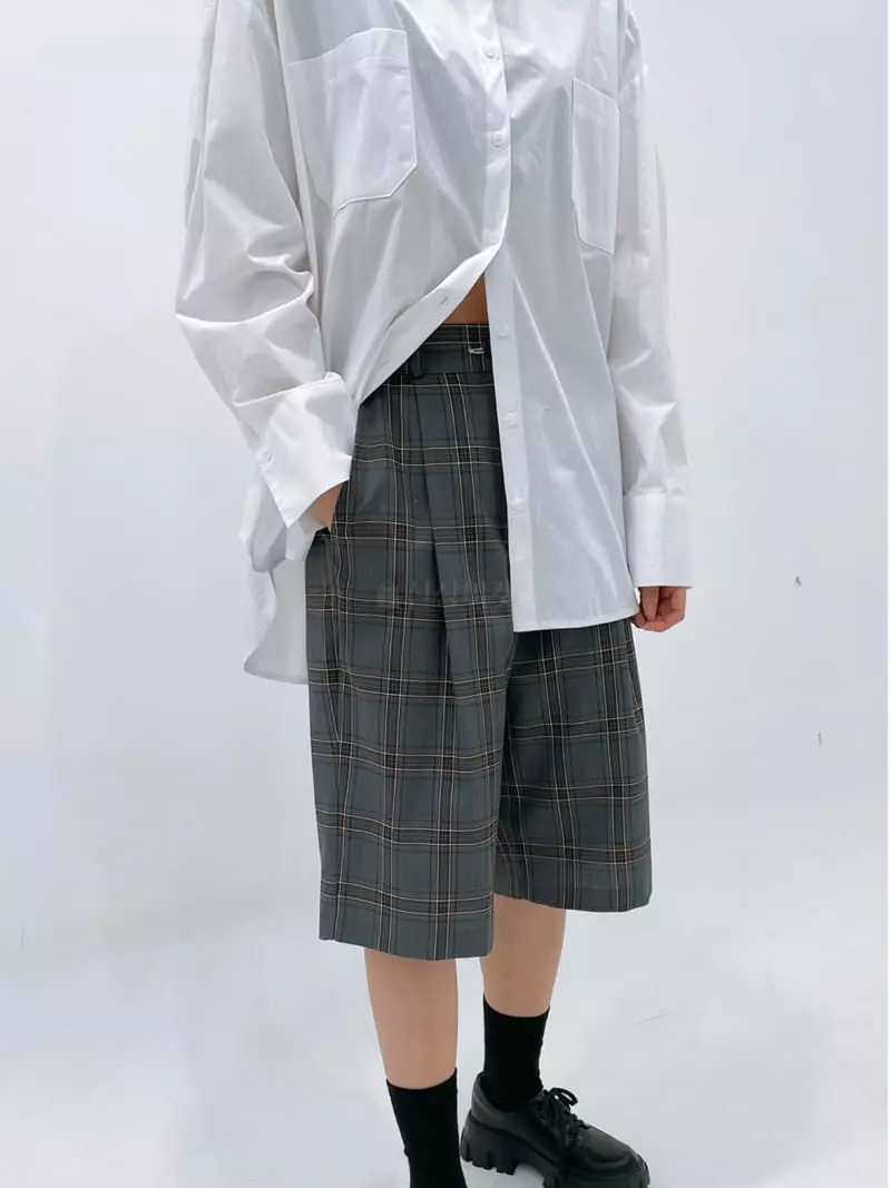 Zipper - Korean Women Fashion - #vintageinspired - Basic Shirt - 3